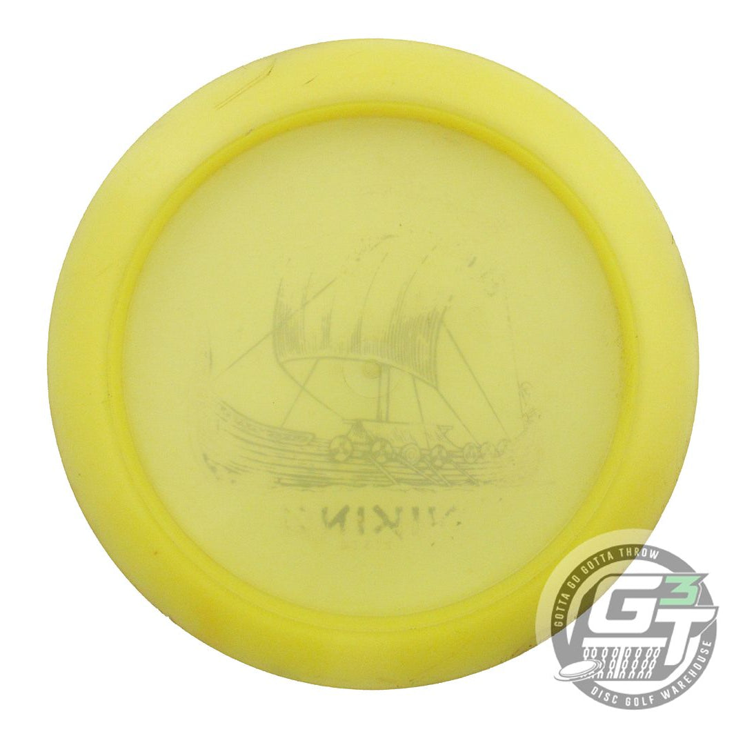 USED Viking Discs Storm Odin 175g Yellow Silver Stamp Distance Driver Golf Disc
