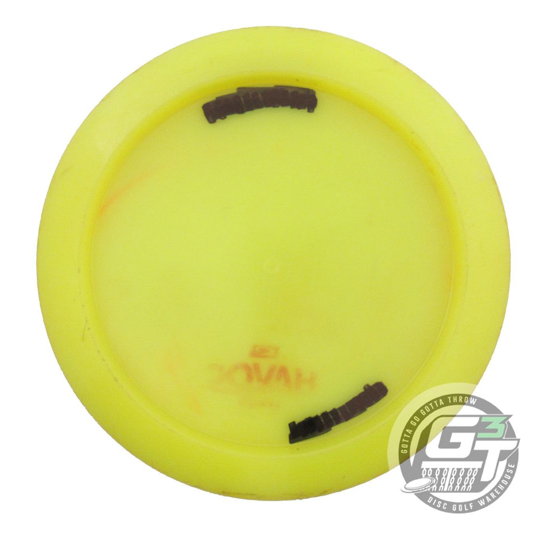 USED Latitude 64 Opto-X Havoc 176g Yellow Red Foil Distance Driver Golf Disc