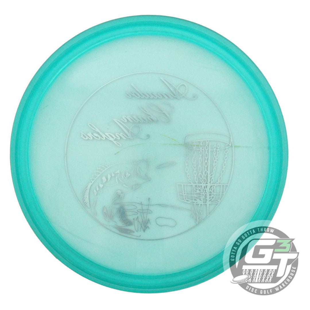 USED Dynamic Discs Lucid Suspect 173g Seafoam Red Foil Midrange Golf Disc