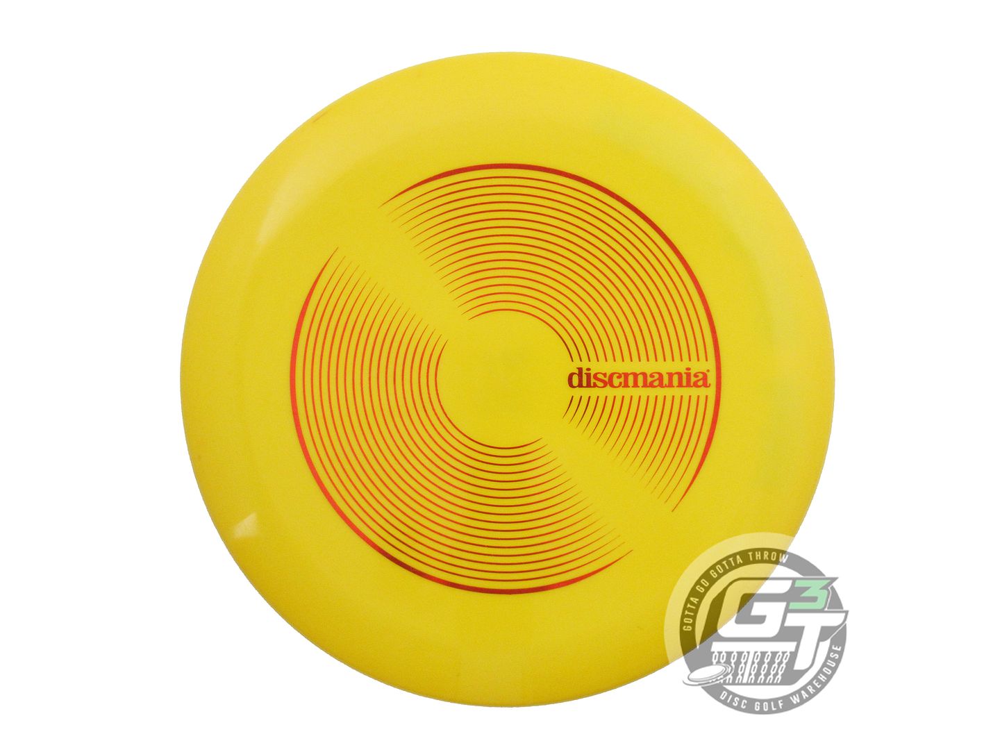 USED DiscMania VINYL S-Line P2 175g Yellow Red Foil Putter Golf Disc