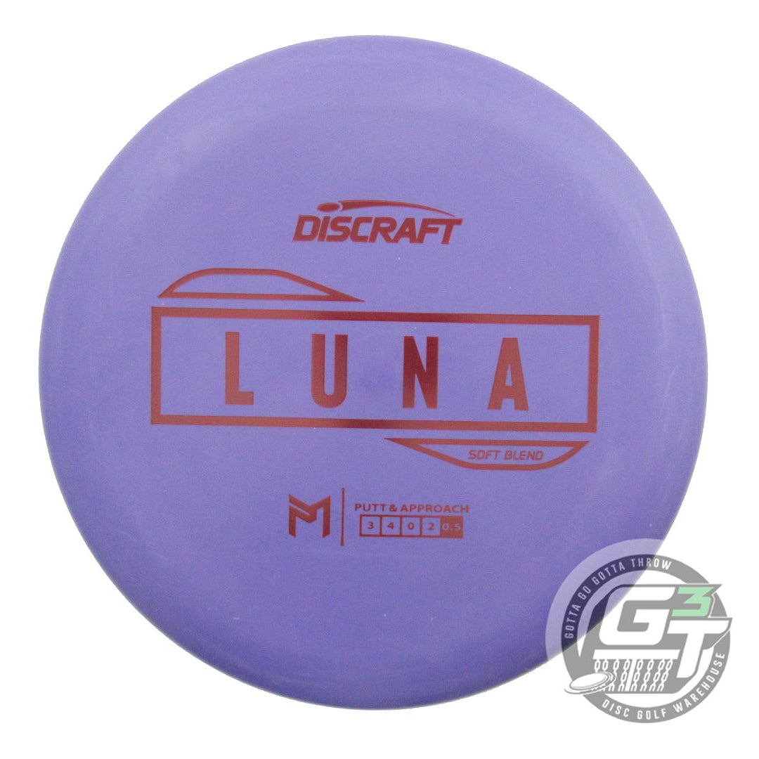 Discraft Paul McBeth Signature Putter Line Soft Luna Putter Golf Disc (Individually Listed)