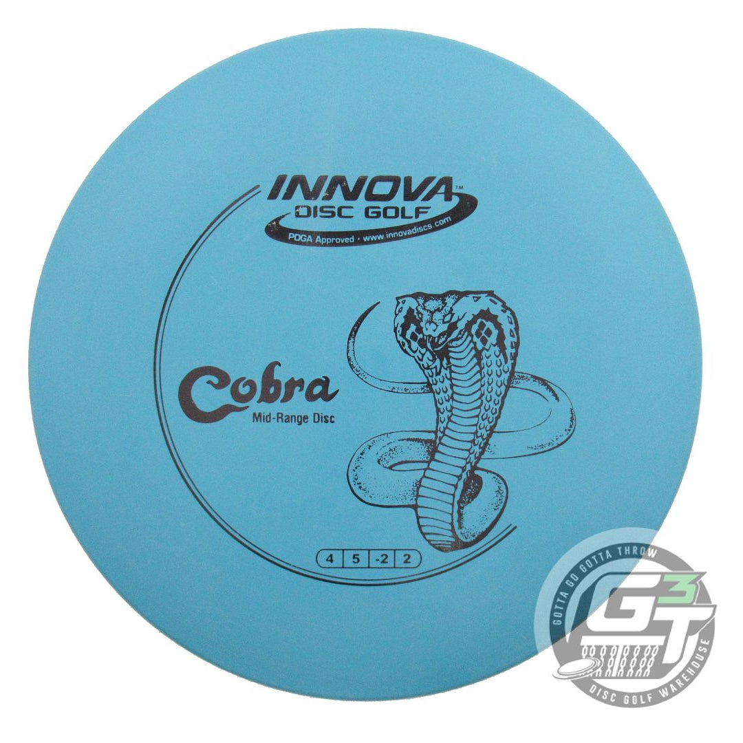 USED Innova DX Cobra 172g Teal Black Stamp Midrange Golf Disc