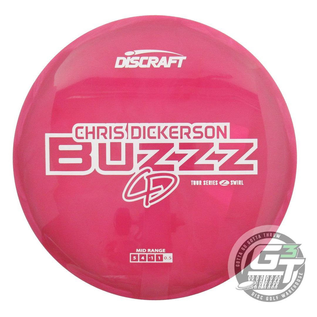 Discraft Limited Edition 2025 Tour Series Chris Dickerson Swirl Elite Z Buzzz Midrange Golf Disc (Individually Listed)