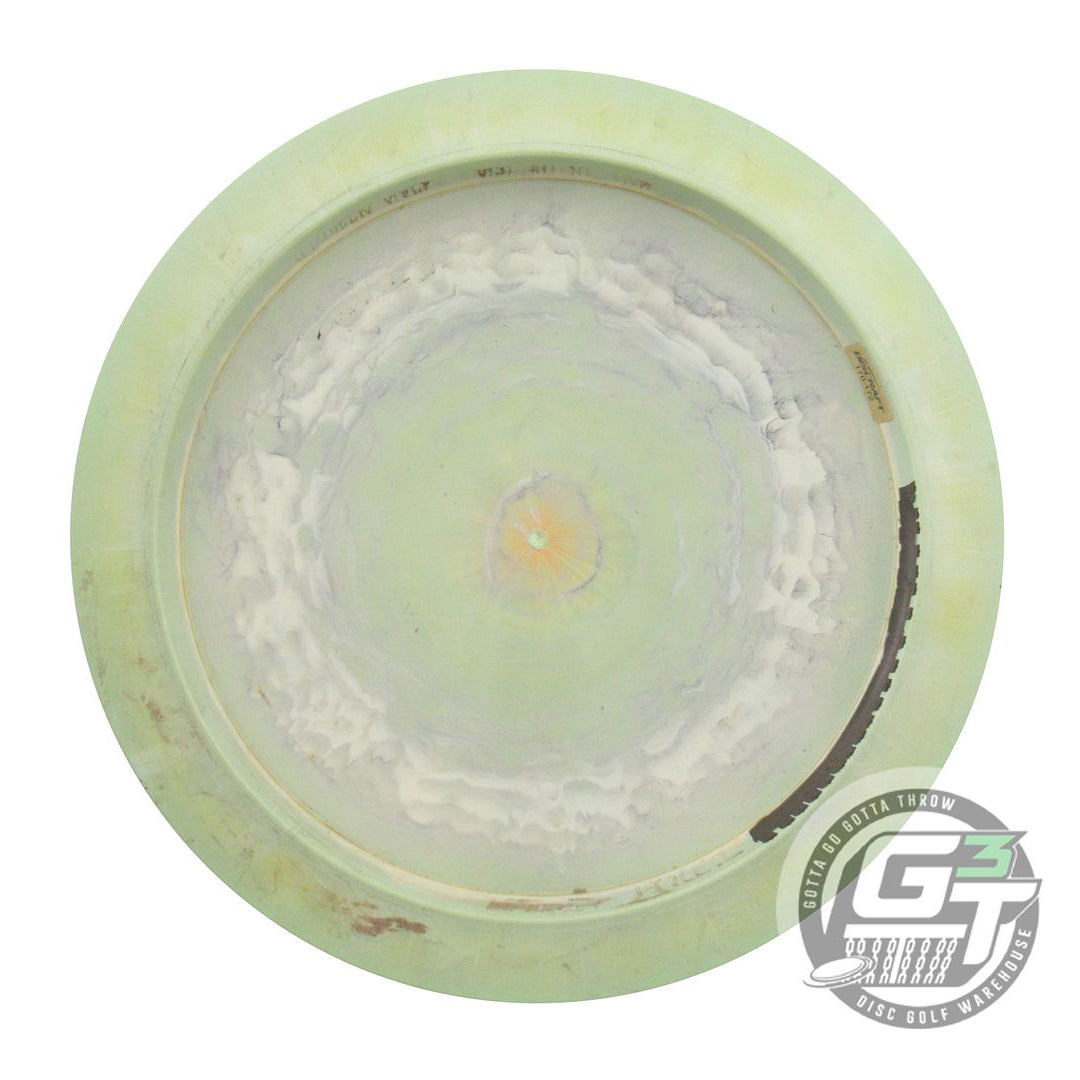 USED Discraft ESP Force 174g Lime-Yellow Black Stamp Distance Driver Golf Disc
