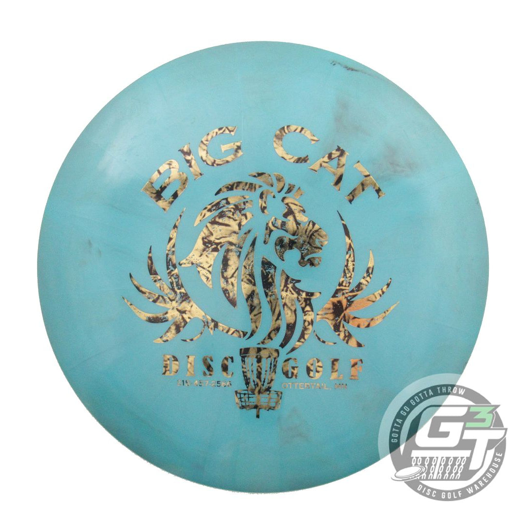 USED Dynamic Discs Fuzion Trespass 172g Teal Snake Foil Distance Driver Disc