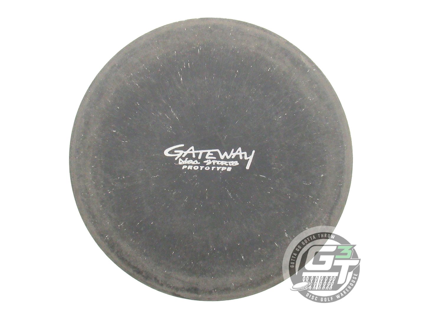 USED Gateway Organic PROTO Magic 174g Black Silver Foil Putter Golf Disc