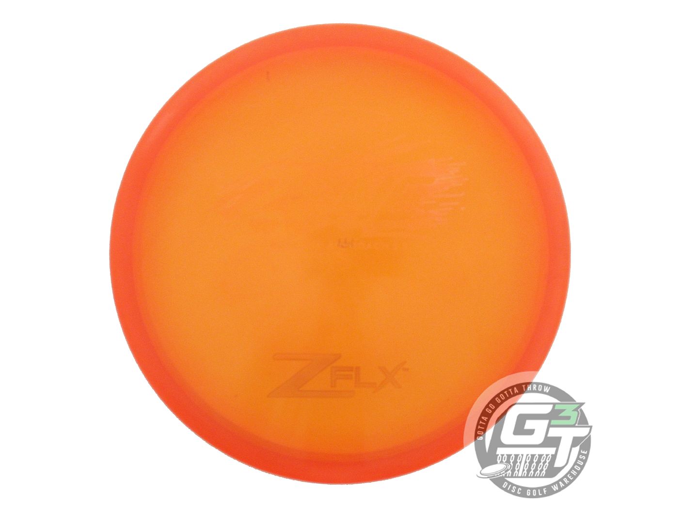 USED Discraft Z FLX Zone 174g Orange Wiped Stamp Putter Golf Disc