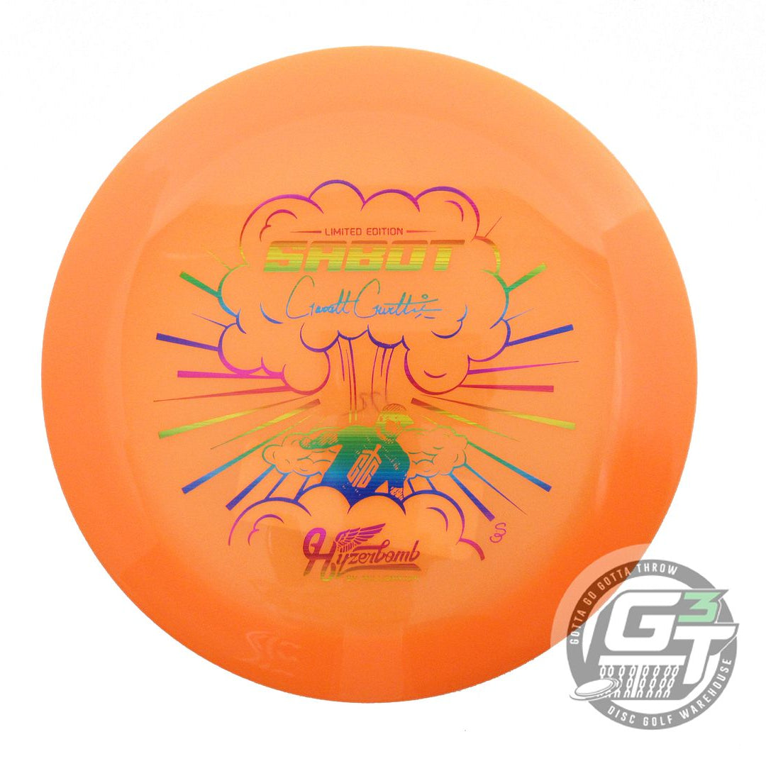 Hyzerbomb Limited Edition Garrett Gurthie Signature Flat Top Lunar Color Glow Recon Sabot Distance Driver Golf Disc (Individually Listed)