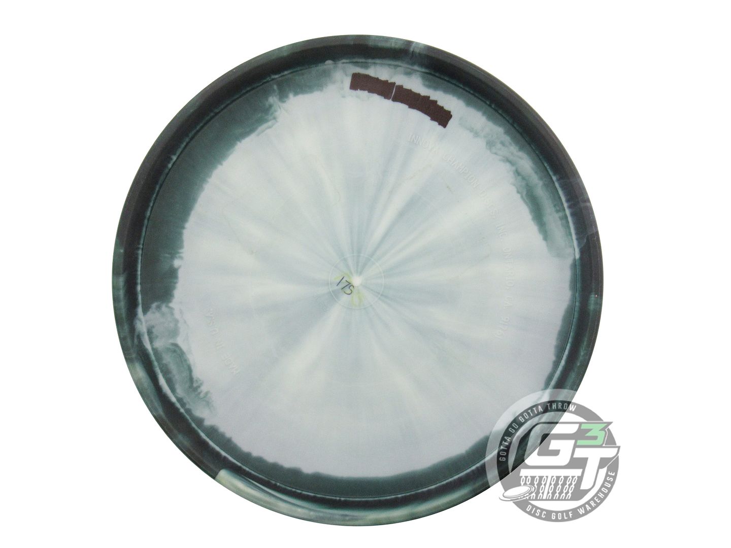 USED Innova Halo Star Polecat 175g Black-White Putter Golf Disc