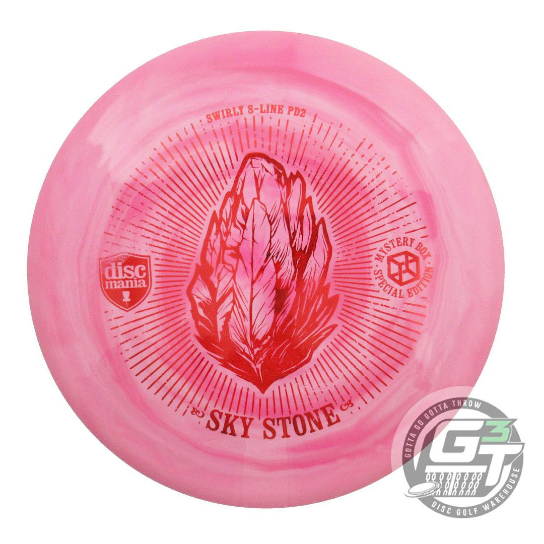 USED DiscMania SKY STONE Swirl S-Line PD2 175g Pink Red Foil Driver Golf Disc