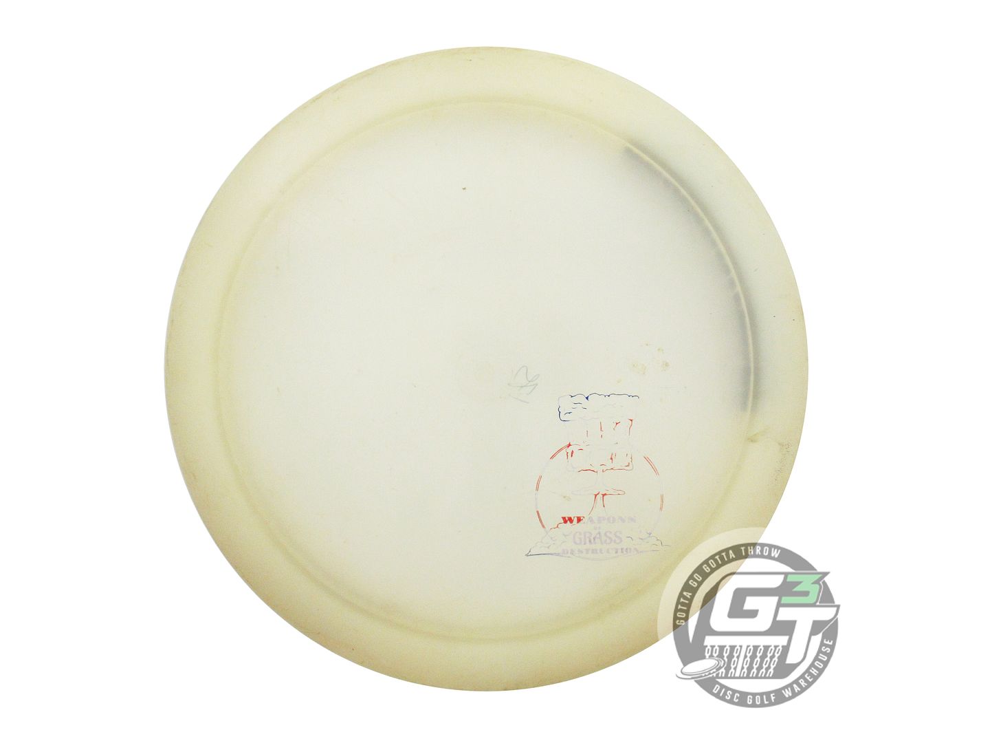 USED Dynamic Discs Lucid Criminal 175g Milky White Distance Driver Golf Disc