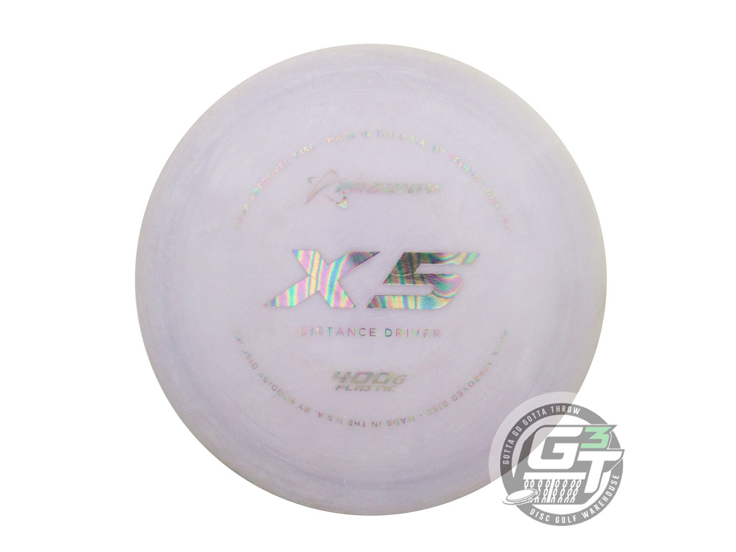 USED Prodigy Discs 400G X5 172g Lilac Oil Slick Foil CHALKY Distance Driver Disc
