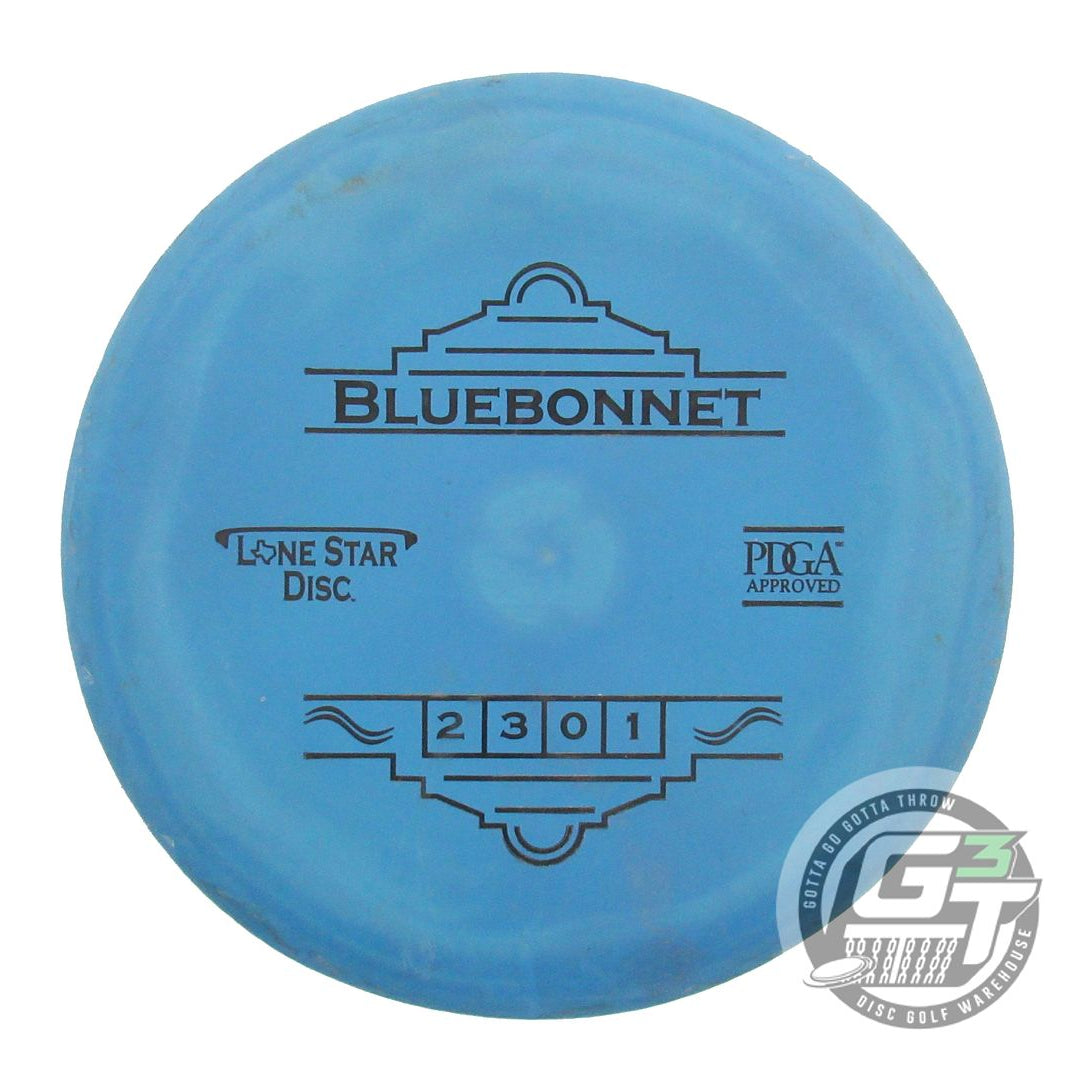 USED Lone Star Victor 1 Bluebonnet 170g Blue Black Stamp Putter Golf Disc