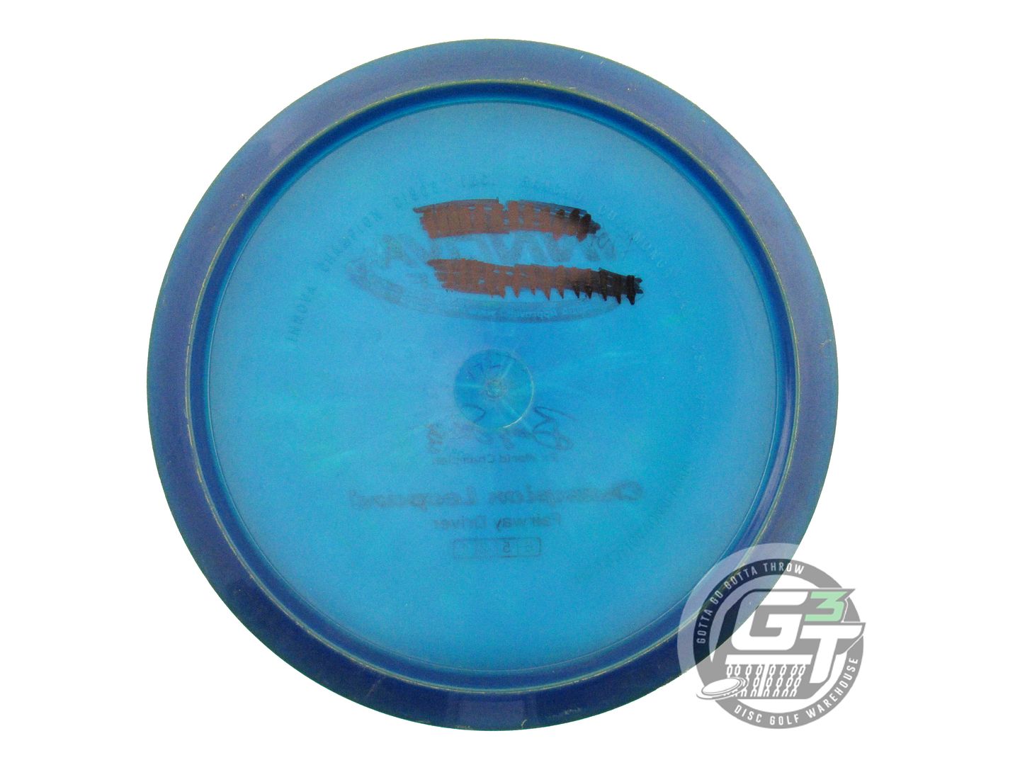 USED Innova Champion Leopard 172g Blue Flag Foil Fairway Driver Golf Disc