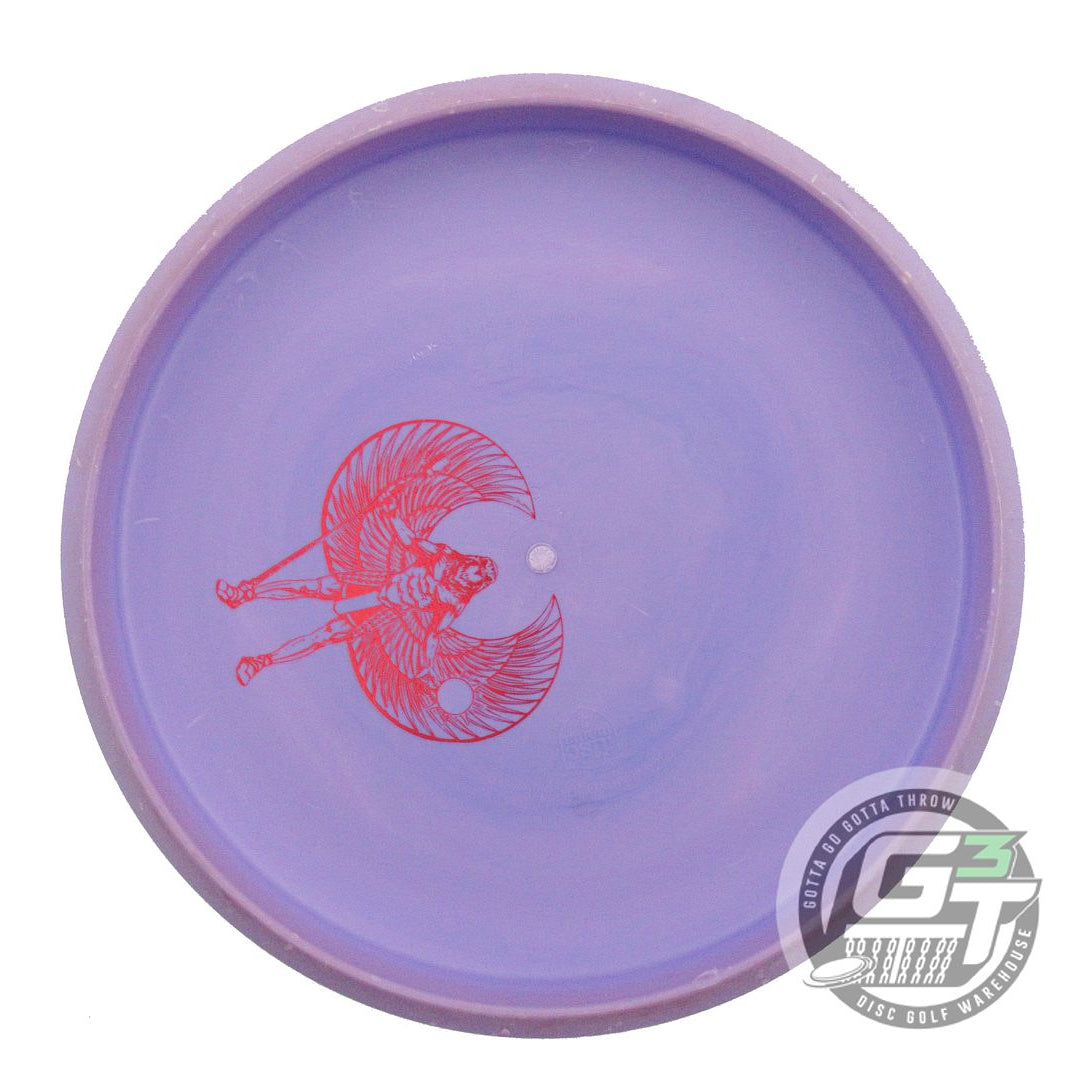 USED DiscMania D-Line Flex 1 P2 175g Purple Red Foil Putter Golf Disc