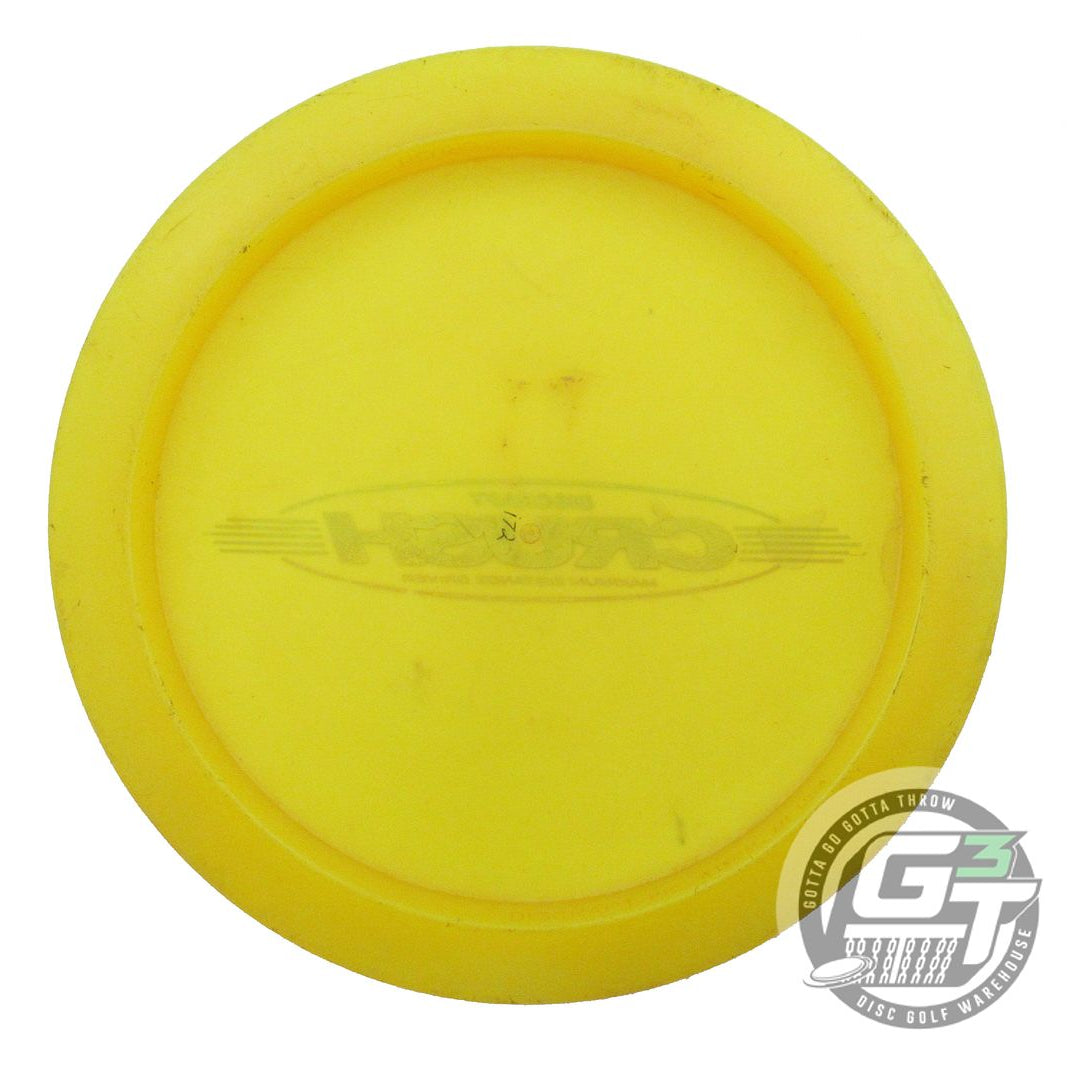 USED Discraft Elite Z Crush 172g Yellow Rainbow Foil Distance Driver Golf Disc
