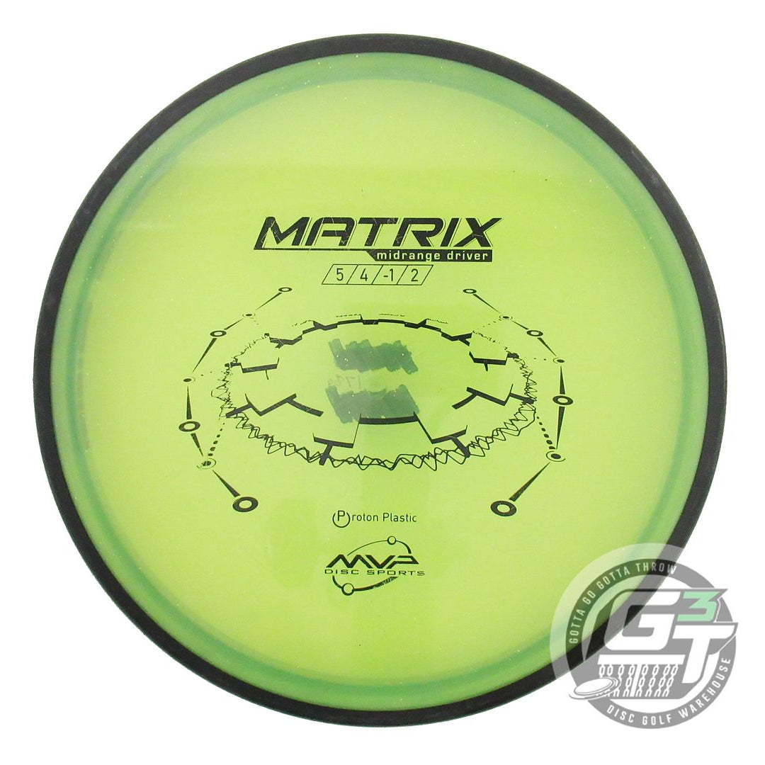 USED MVP Disc Sports Proton Matrix 178g Lime Midrange Golf Disc