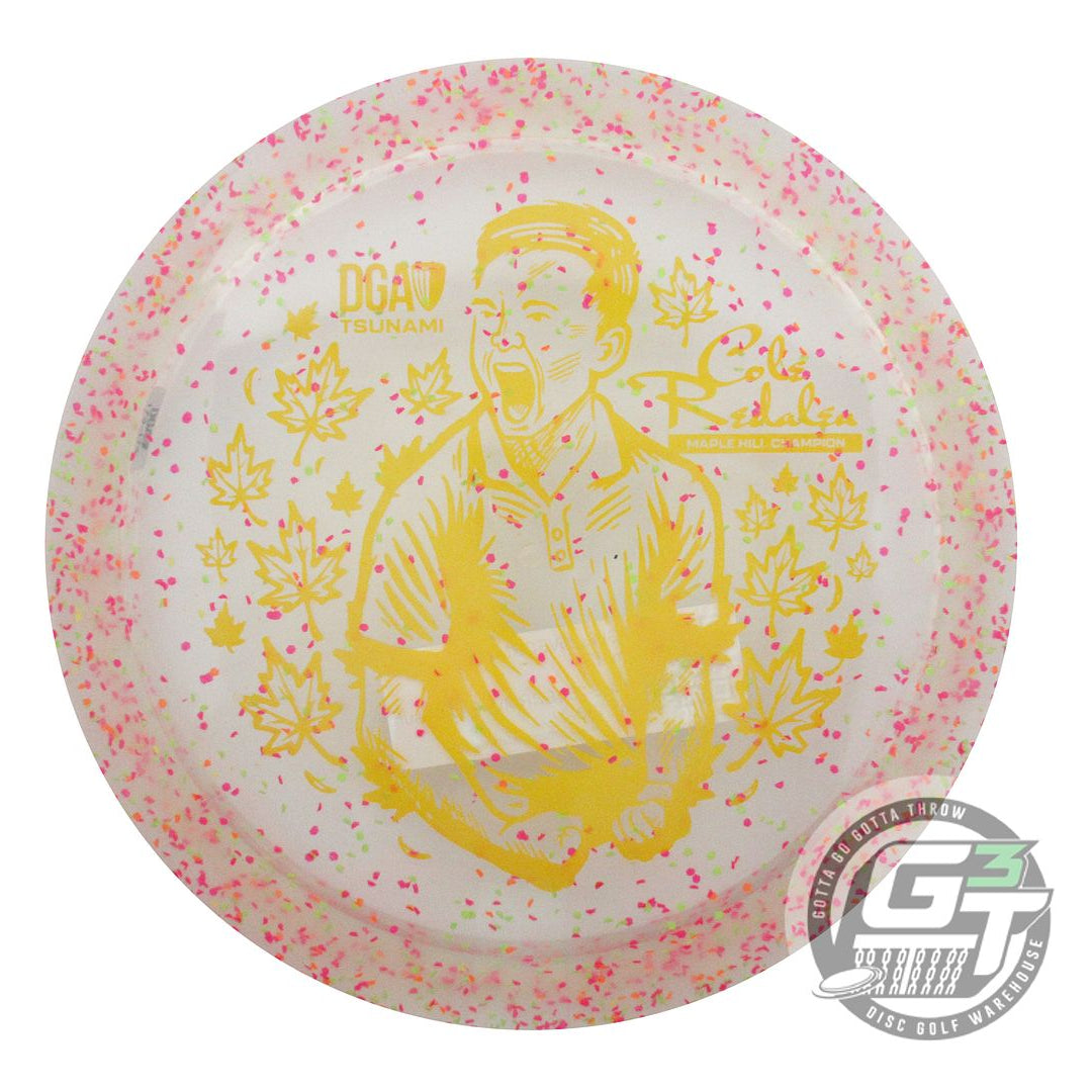 DGA Limited Edition Victory Edition 2025 MVP Open Champion Cole Redalen Confetti Tsunami Fairway Driver Golf Disc (Individually Listed)