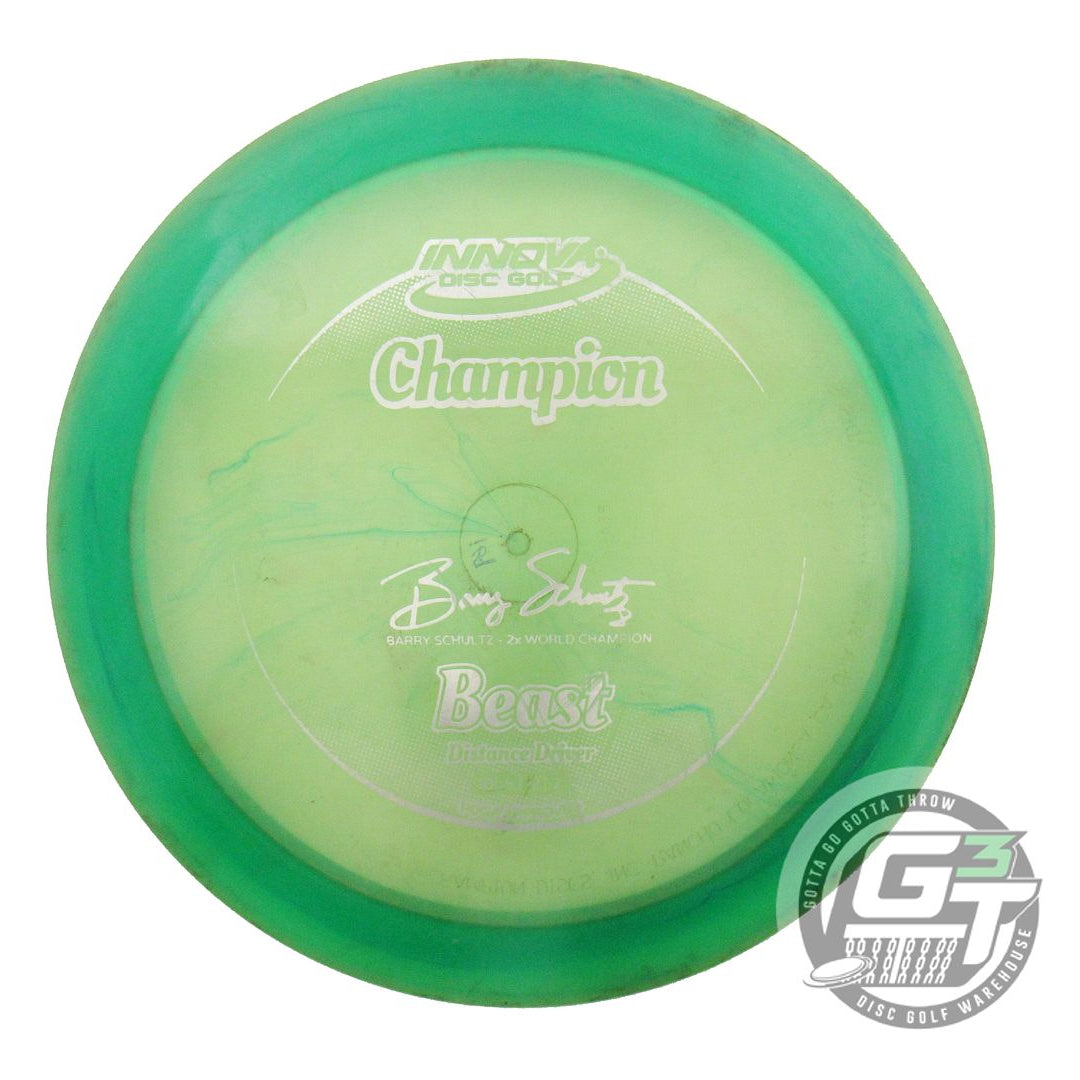 USED Innova Champion Beast 169g Green Silver Foil Distance Driver Golf Disc