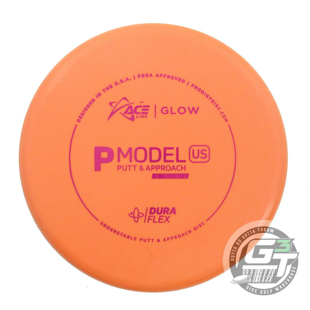 Prodigy Ace Line Glow DuraFlex P Model US Putter Golf Disc (Individually Listed)