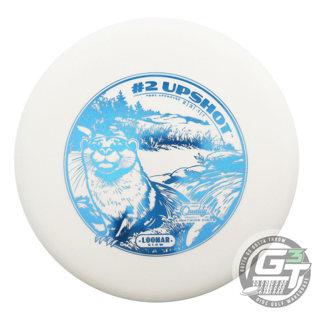 Lightning Loonar Glow #2 Upshot Putter Golf Disc (Individually Listed)