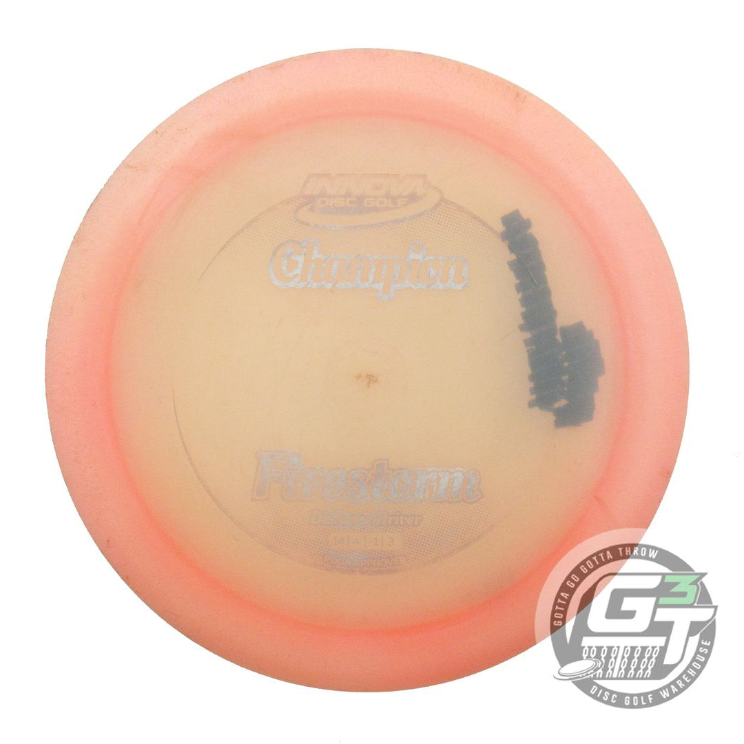 USED Innova Champion Firestorm 174g Pink Silver Stamp Distance Driver Golf Disc