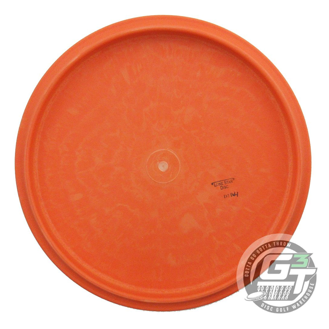 NOS Lone Star Delta 2 Texas Ranger 164g Orange Magenta Foil Midrange Golf Disc
