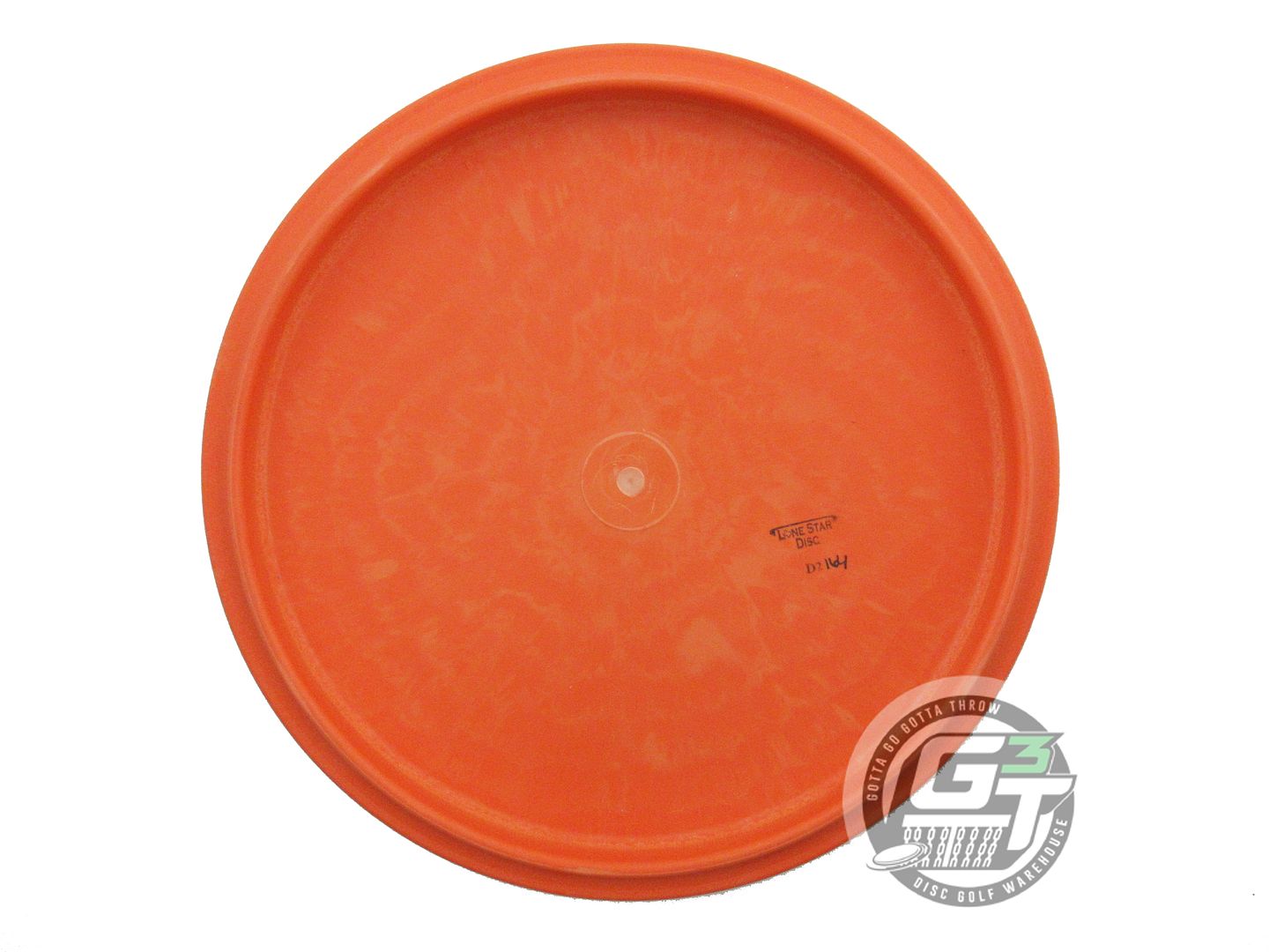NOS Lone Star Delta 2 Texas Ranger 164g Orange Magenta Foil Midrange Golf Disc