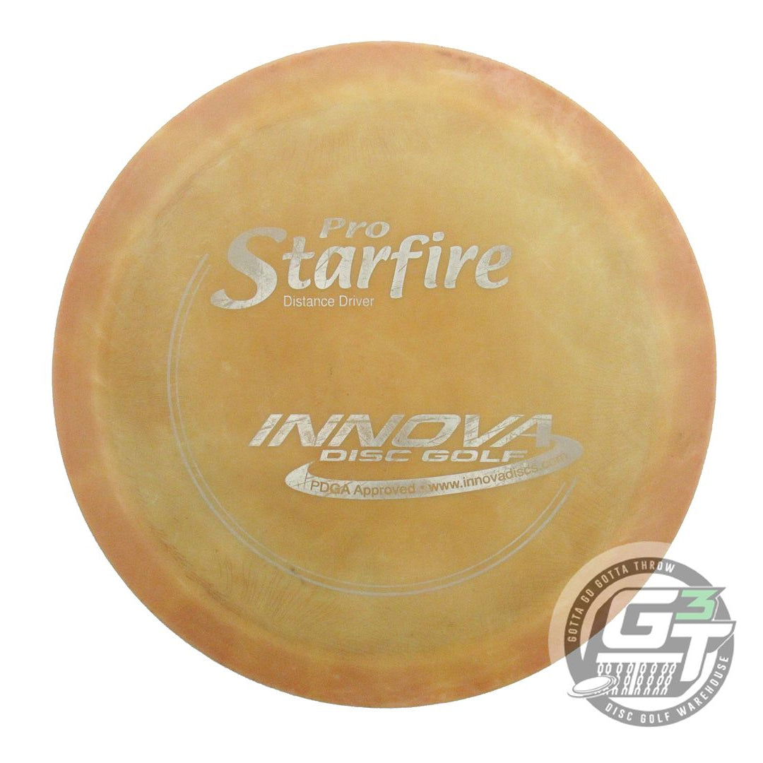 USED Innova Pro Starfire 173g Tan Silver Foil PFN Distance Driver Golf Disc