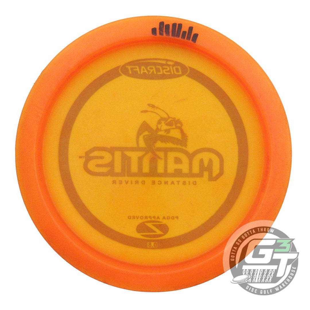USED Discraft Z Mantis 175g Orange Copper Foil Fairway Driver Golf Disc