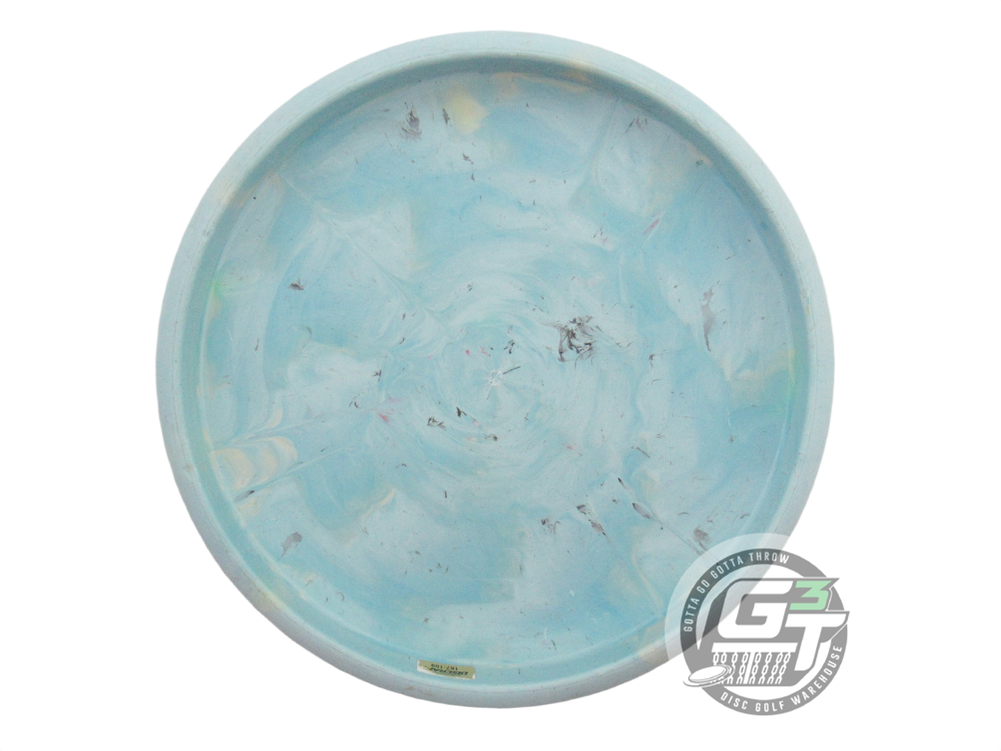 USED Discraft BRO-D Rubber Roach 167g Teal Pink Shatter Foil Putter Golf Disc