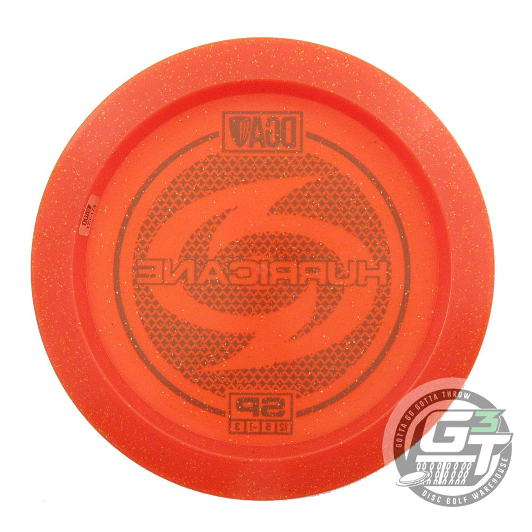 NOS DGA Spark Hurricane 174g Orange Purple Stamp Distance Driver Golf Disc