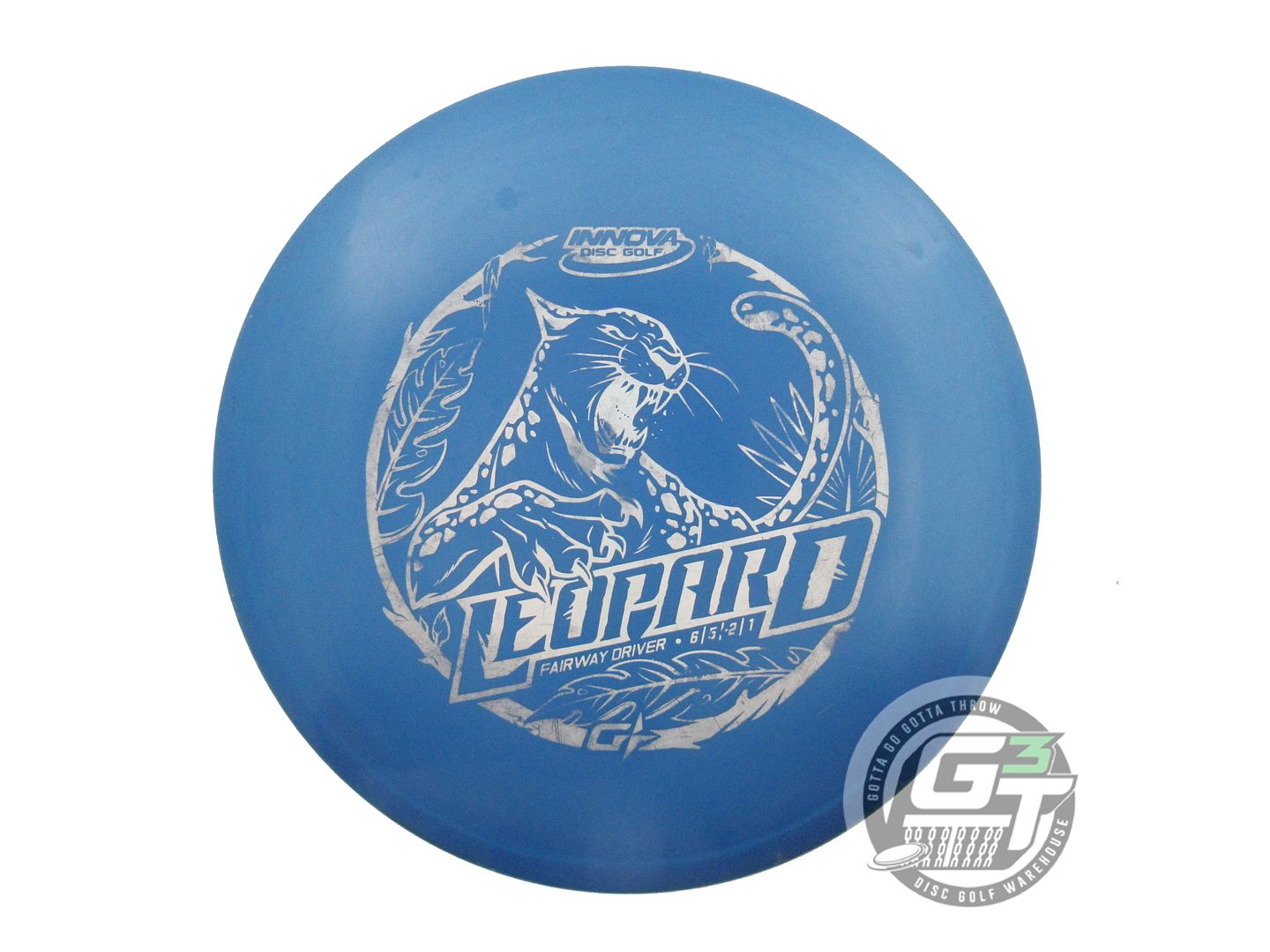 USED Innova GStar Leopard 174g Blue Silver Holo Foil Fairway Driver Golf Disc