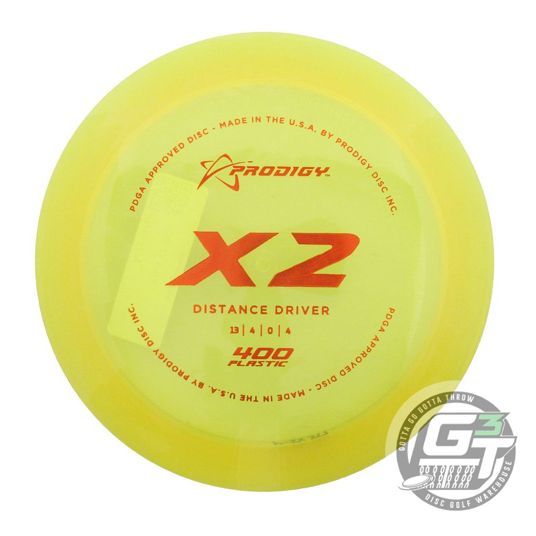 Prodigy 400 Series X2 Distance Driver Golf Disc (Individually Listed)