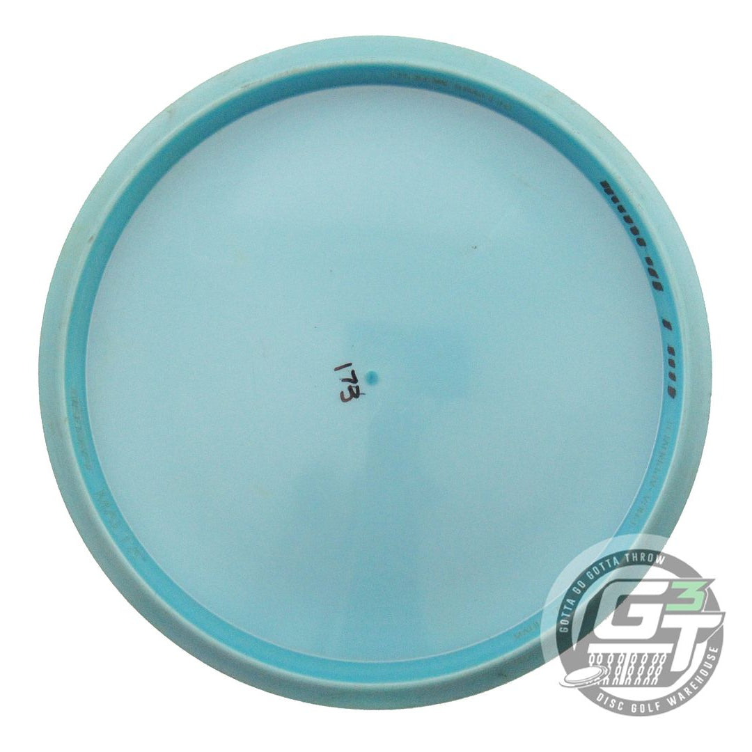 USED Discraft Big Z Malta 173g Aqua Orange Star Foil Midrange Golf Disc