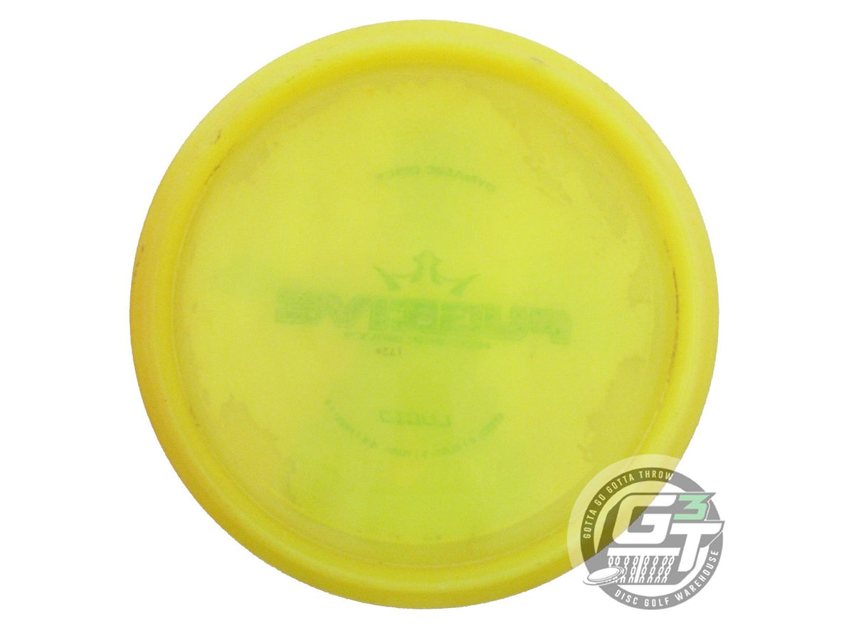 USED Dynamic Discs Lucid Fugitive 172g Yellow FullColor Midrange Golf Disc
