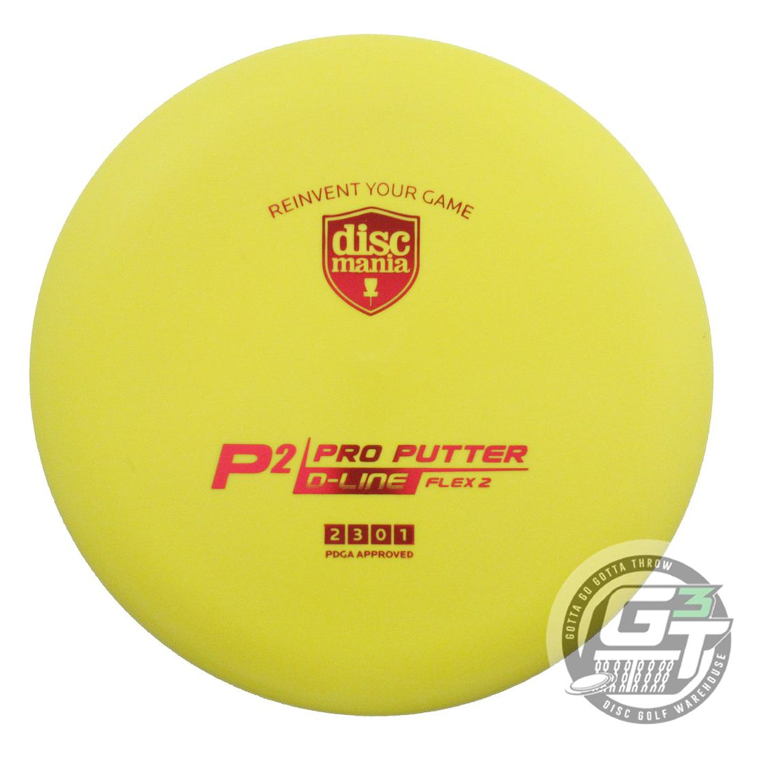 Discmania Originals D-Line Flex 2 P2 Pro Putter Golf Disc (Individually Listed)