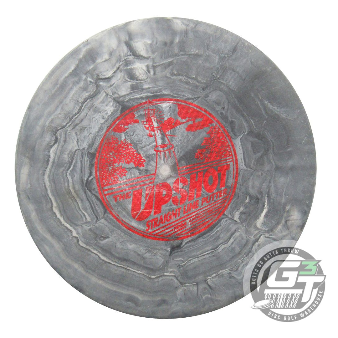 USED Lightning Standard The Upshot 148g Gray Red Prism Foil Putter Golf Disc