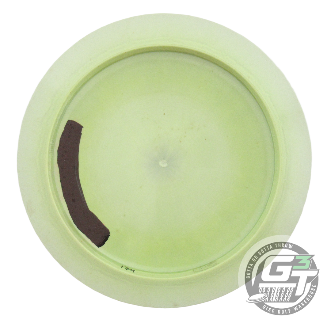 USED Discraft ESP Nuke SS 174g Lime Oil Slick Foil Distance Driver Golf Disc