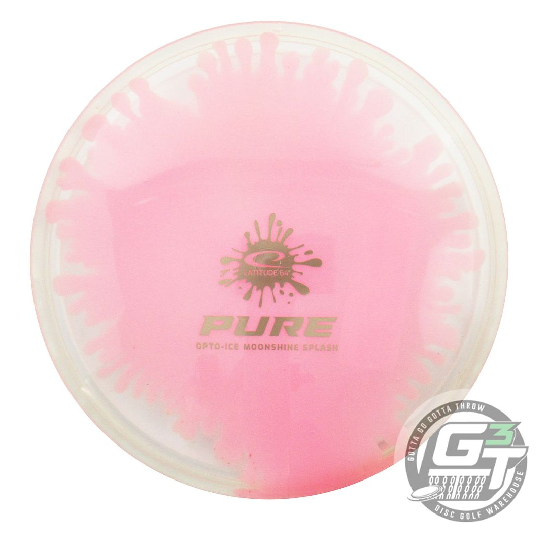 Latitude 64 Moonshine Glow Opto Ice Splash Pure Putter Golf Disc (Individually Listed)