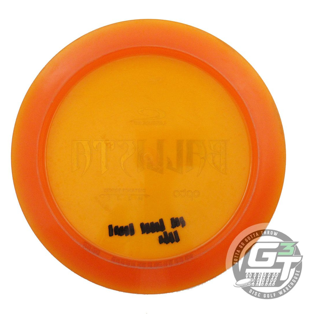 USED Latitude 64 Opto Ballista 173g Orange Silver Foil Distance Driver Golf Disc