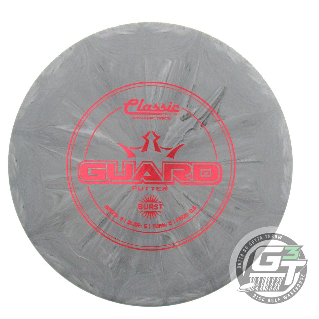 Dynamic Discs Classic Blend Burst Guard Putter Golf Disc (Individually Listed)