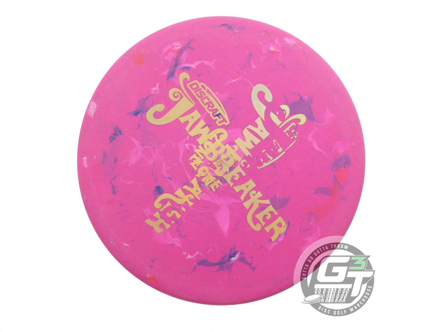 USED Discraft X-OUT Jawbreaker Zone 174g Pink Putter Golf Disc