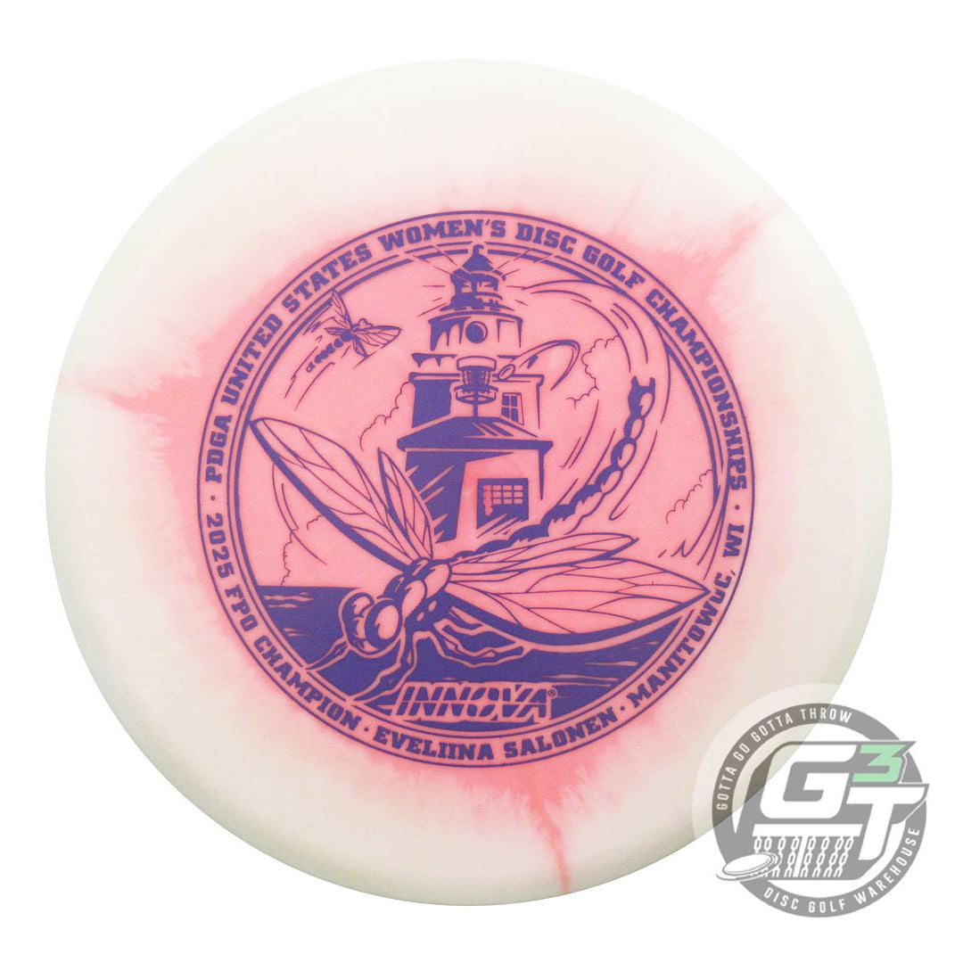 Innova Limited Edition 2025 Tour Series Eveliina Salonen USWDGC FPO Commemorative Proto Glow Halo Star Aviar3 Putter Golf Disc (Individually Listed)