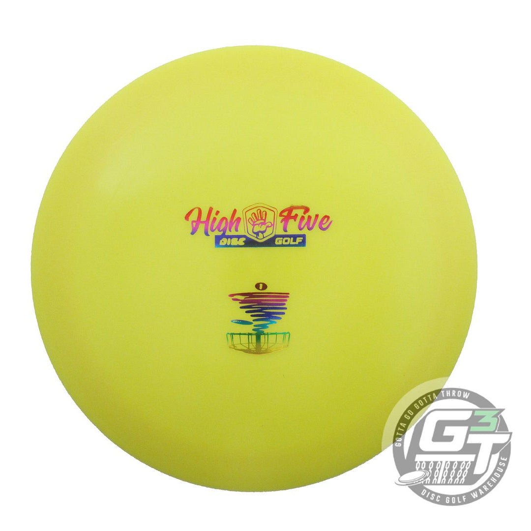 NOS Innova DX Destroyer 150g Yellow Rainbow Foil Distance Driver Golf Disc
