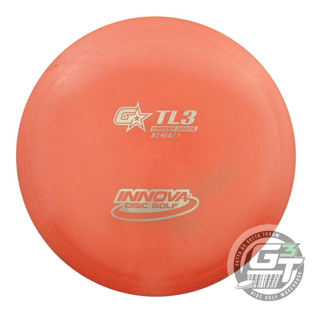 USED Innova GStar TL3 171g Orange Silver Foil Fairway Driver Golf Disc