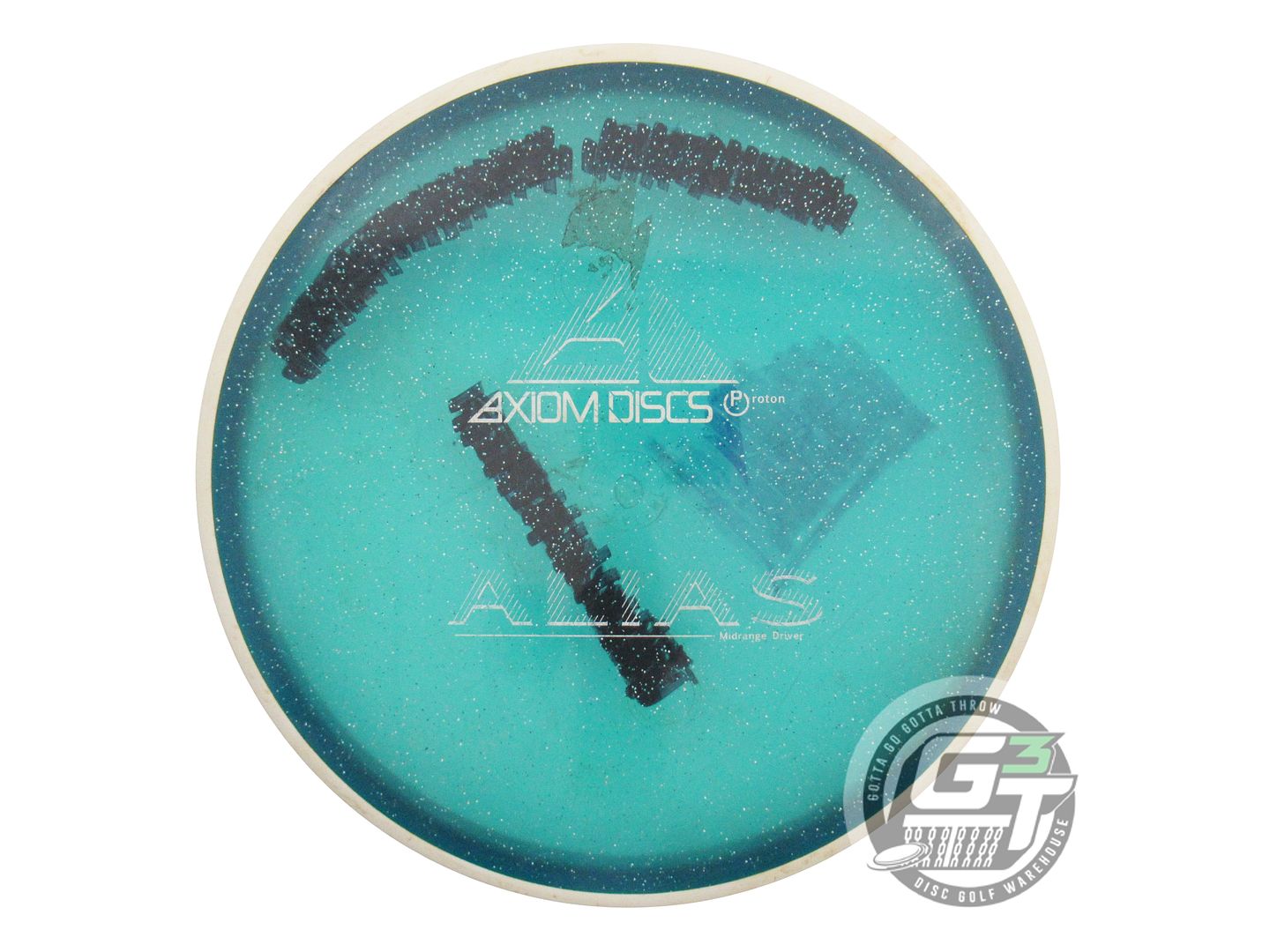 USED Axiom Discs Proton Alias 175g Blue White Rim Midrange Golf Disc