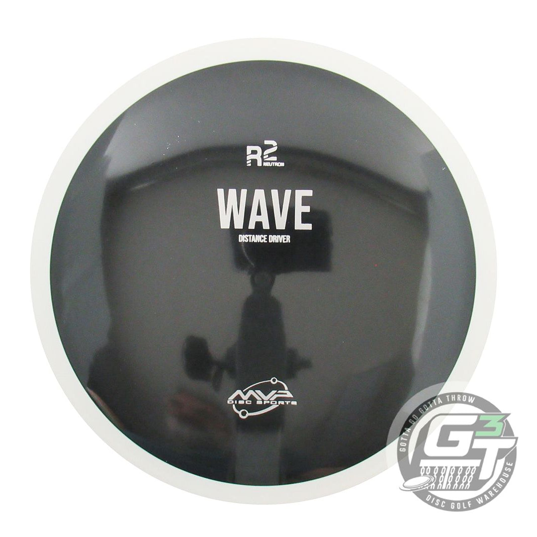 NOS MVP Disc Sports R2 Neutron Wave 165g Black White Rim Distance Driver Disc