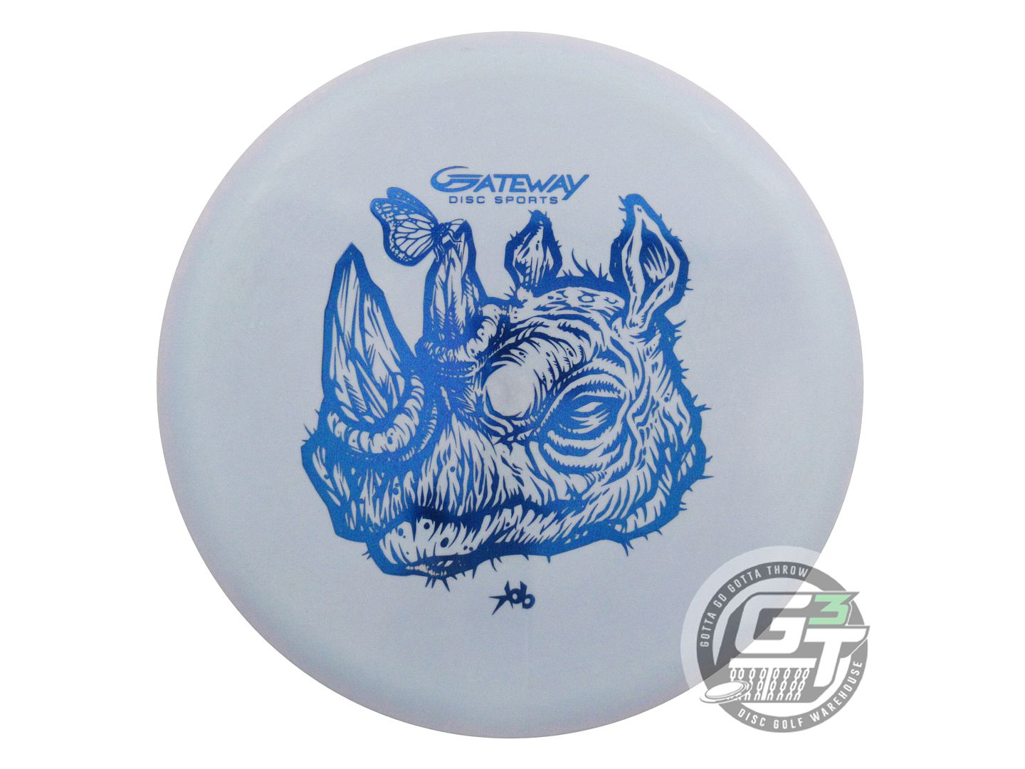 USED Gateway NXT Element 173g Lilac Blue Foil Midrange Golf Disc