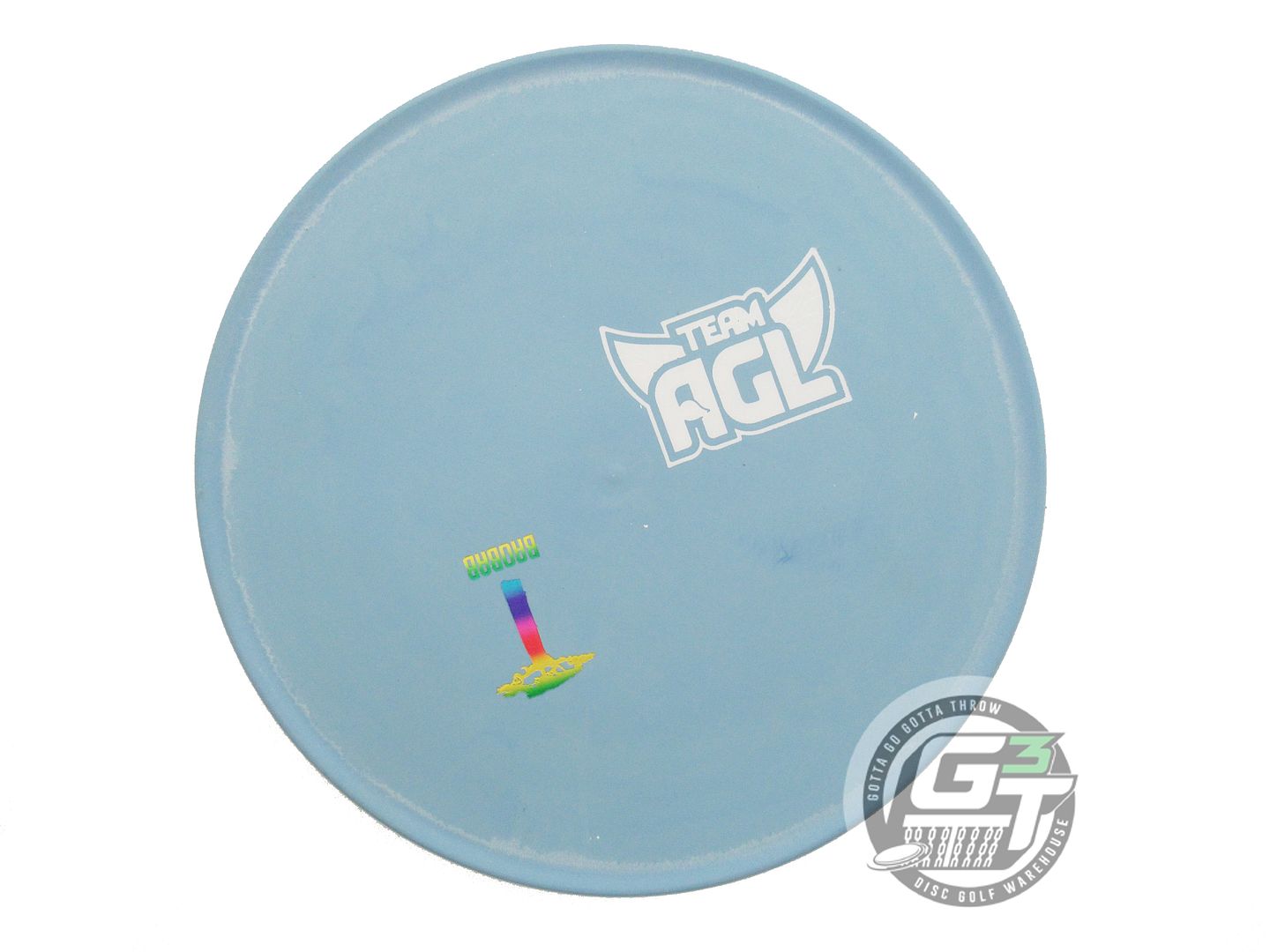 NOS TEAM Above Ground Level Woodland Baobab 173g Sky Blue Putter Golf Disc